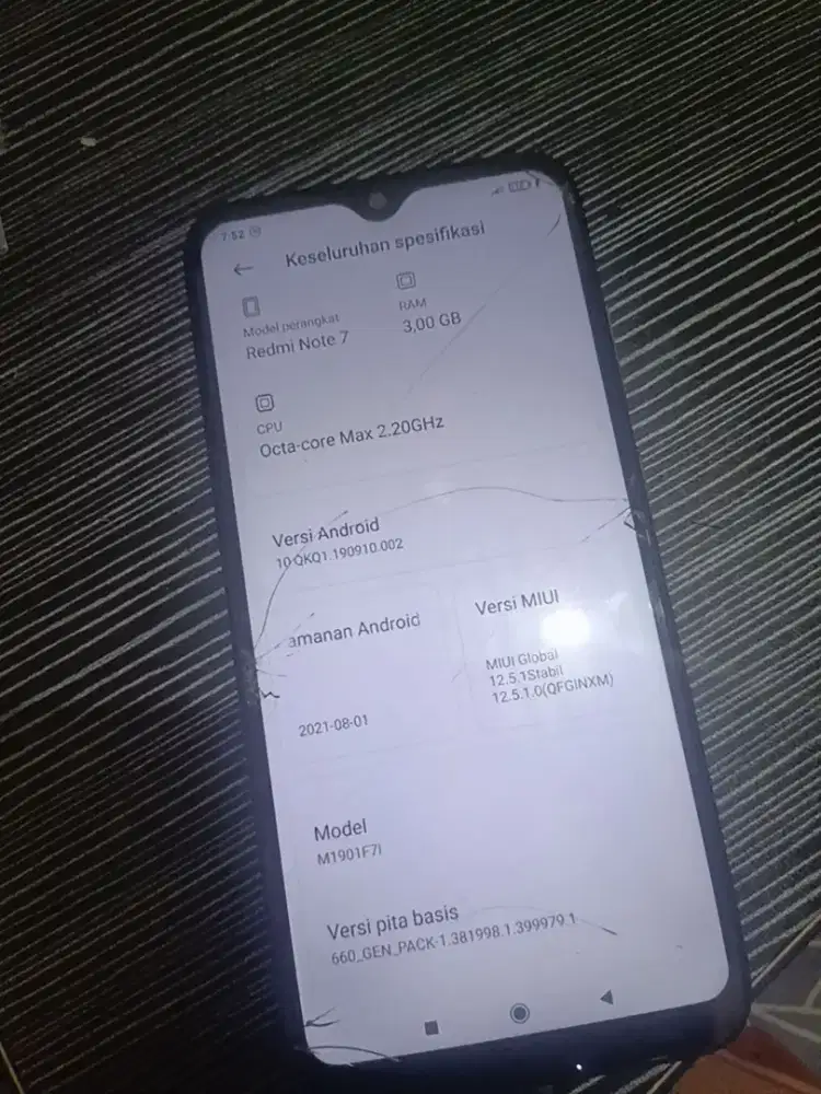 jual cepat redmi note 7