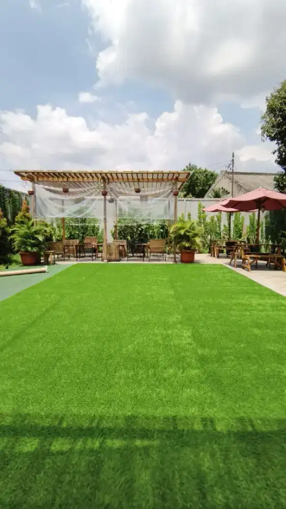 Depok rumput sintetis murah bisa dengan pemasangan