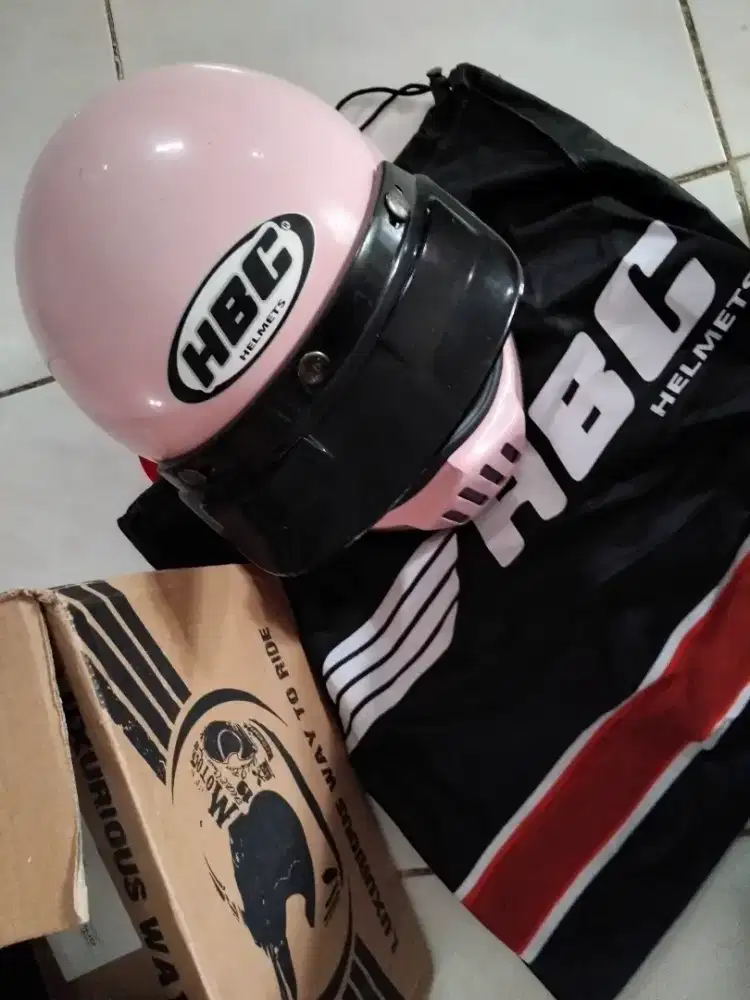 helm hbc ori SNI, size M.