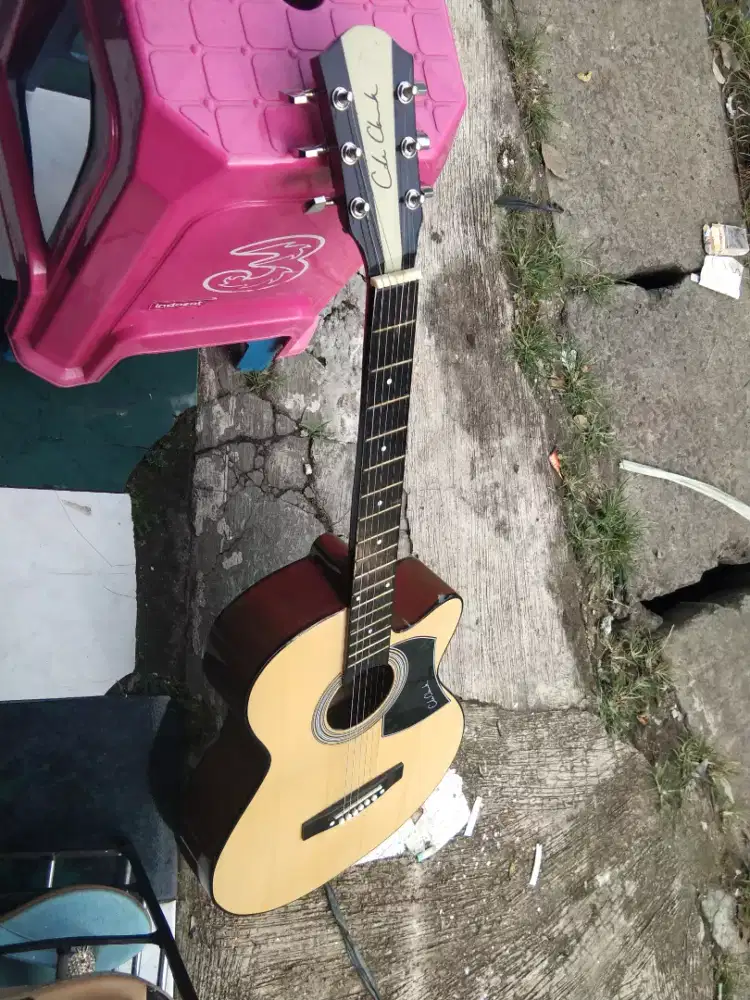 Gitar tanam besi promo