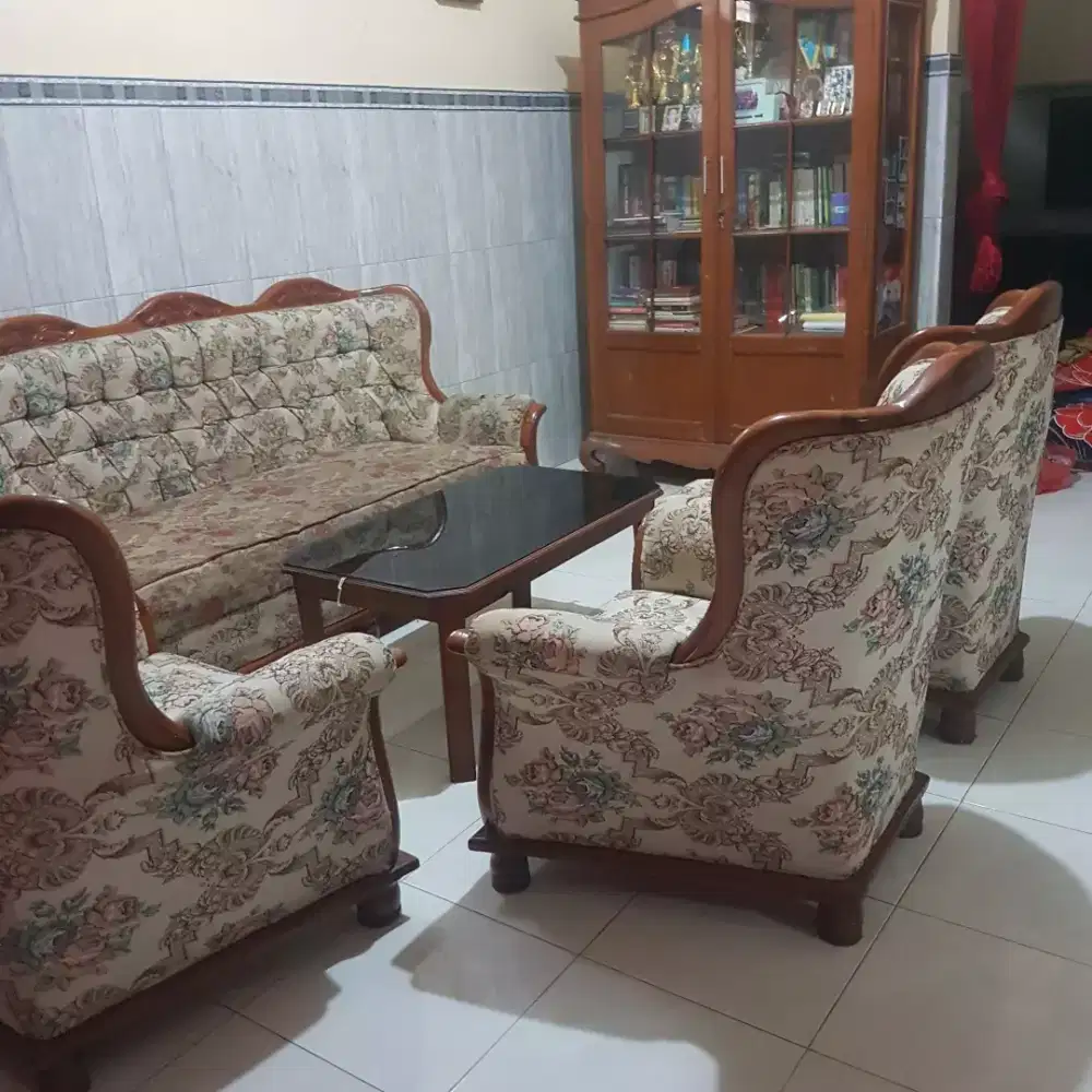 Kursi Tamu Jati Preloved