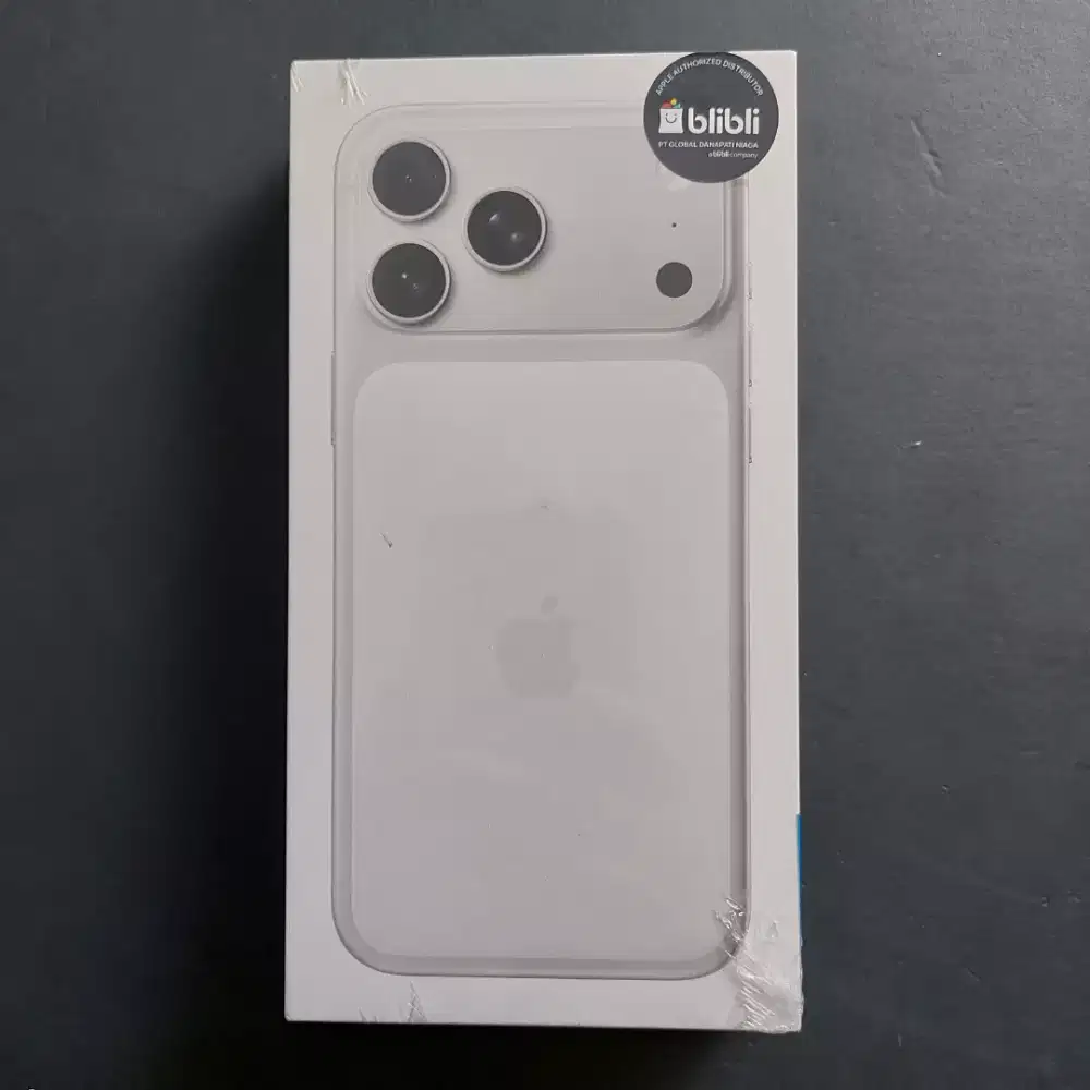 IPHONE 17 PRO MAX 256GB SILVER GARANSI RESMI