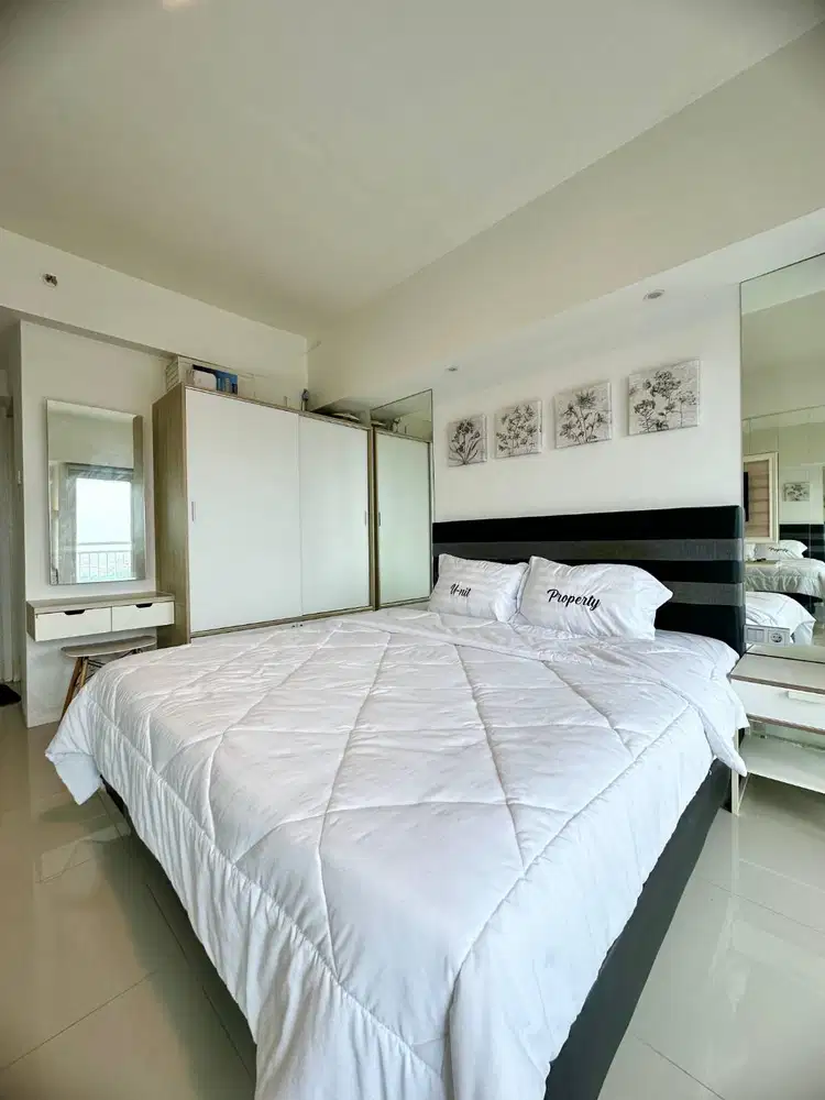 DISEWAKAN APARTEMEN TANGLIN STUDIO PLUS INTERIOE MODERN MINIMALIS