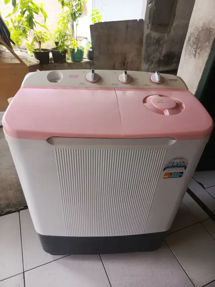 Mesin cuci merek SANKEN 8kg normal Joss tinggal pake bosku