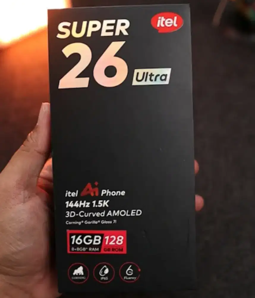 Itel S26 Ultra 8/128 - 8/256 BNIB Garansi Resmi Indonesia