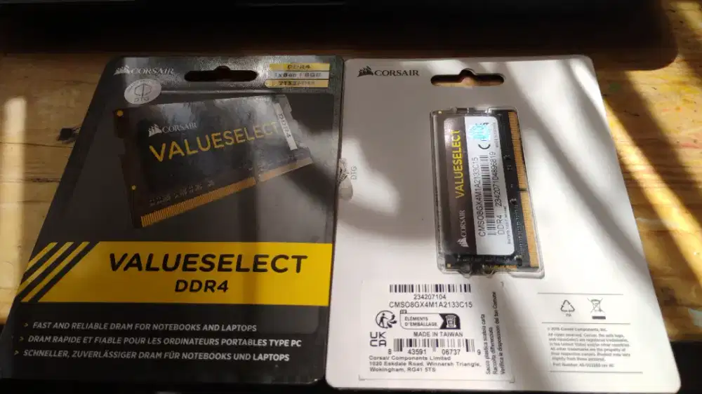 RAM CORSAIR VALUESELECT 1x8GB DDR4 2133Mhz (bisa NEGO)