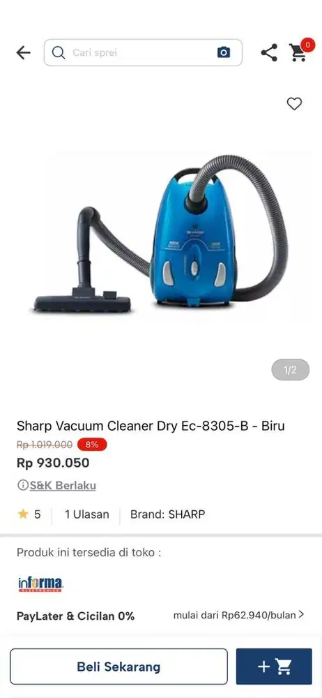 vacun sharp ec-8305 B