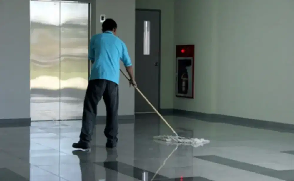 Cleaning Service & Security.