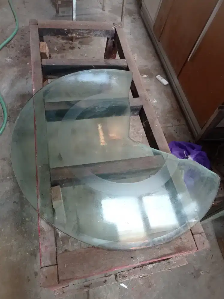 kaca meja bisa untuk alas mengolah makanan