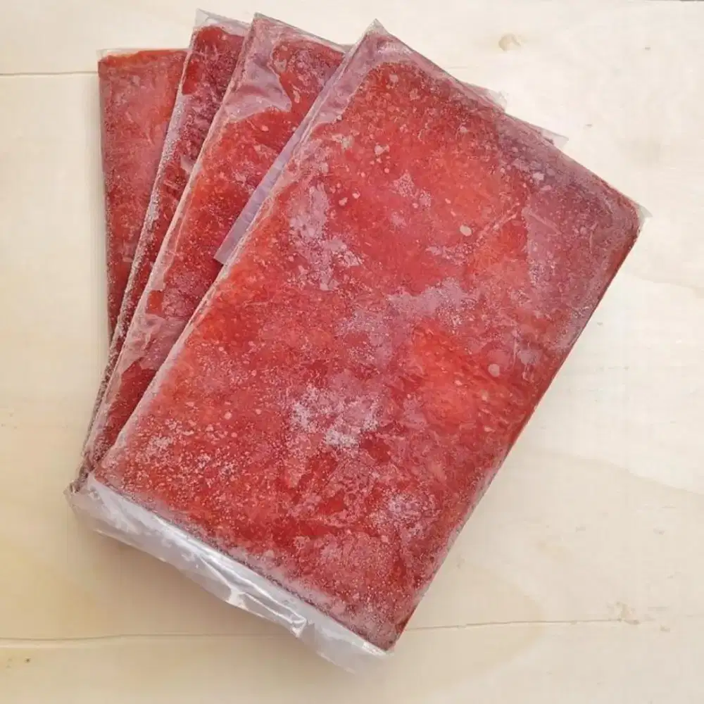 Pakan ikan hias aquarium akuarium burger discus diskus louhan merah