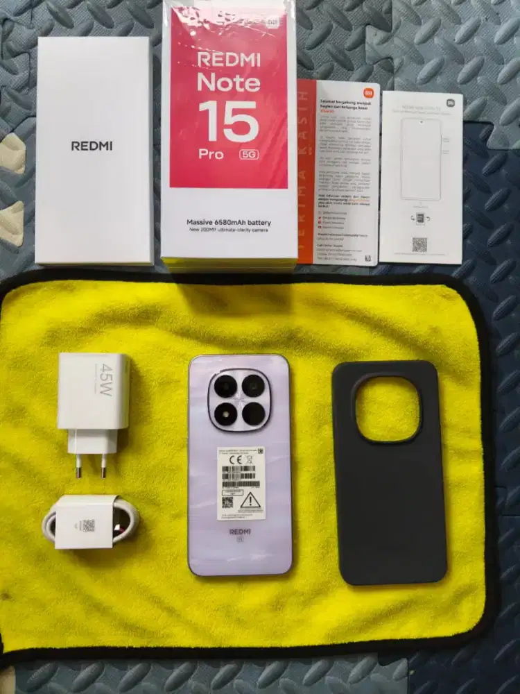 Redmi note 15pro  5G ram 8/256 fullset