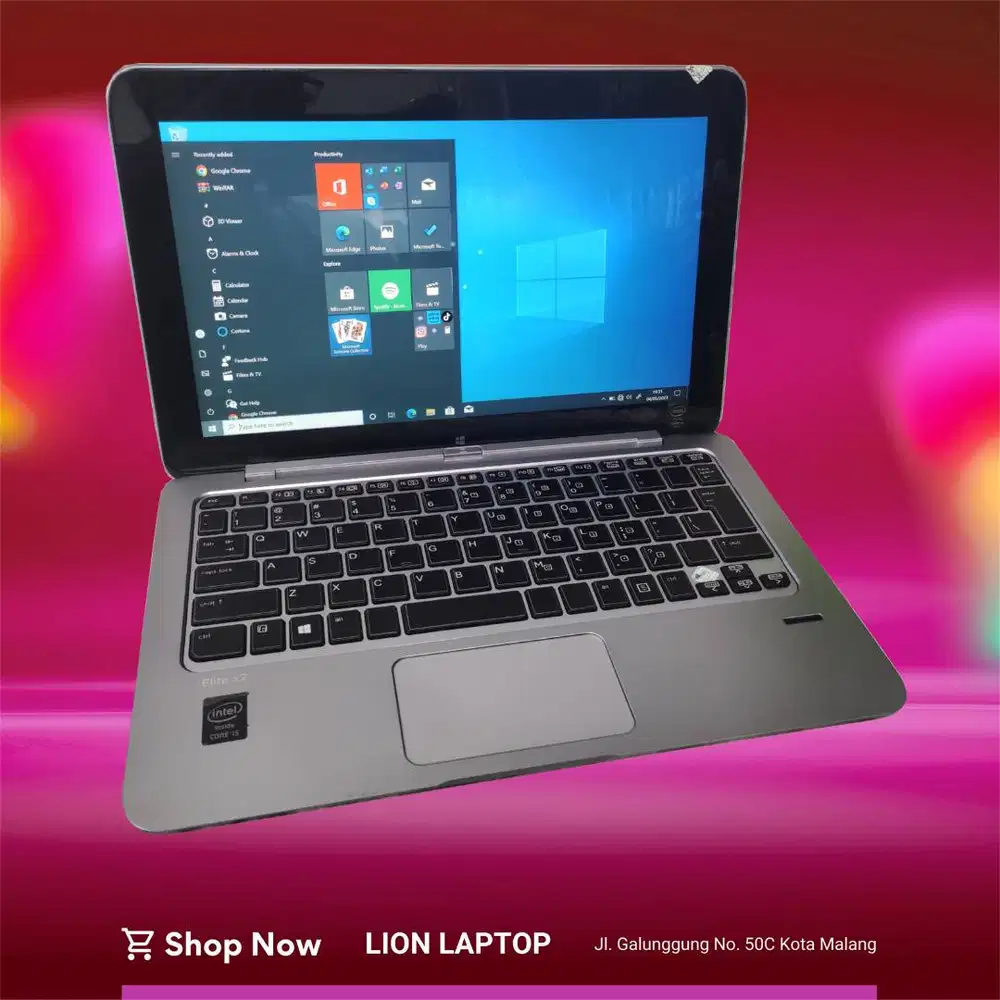 RAM 8GB SSD 256GB Touchscreen HP Elite X2 1011 G1 Tablet [10|04]