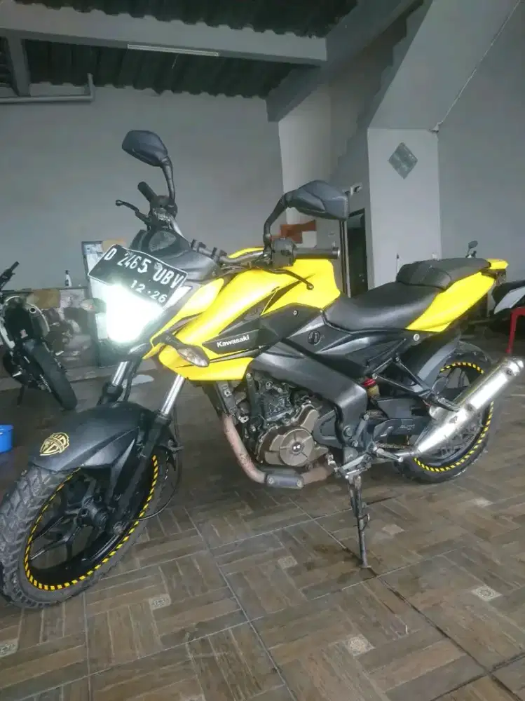 Kawasaki ns200 starter on motor bandung