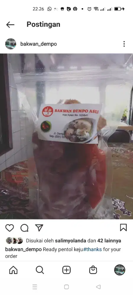 Kerja serabutan rmh makan