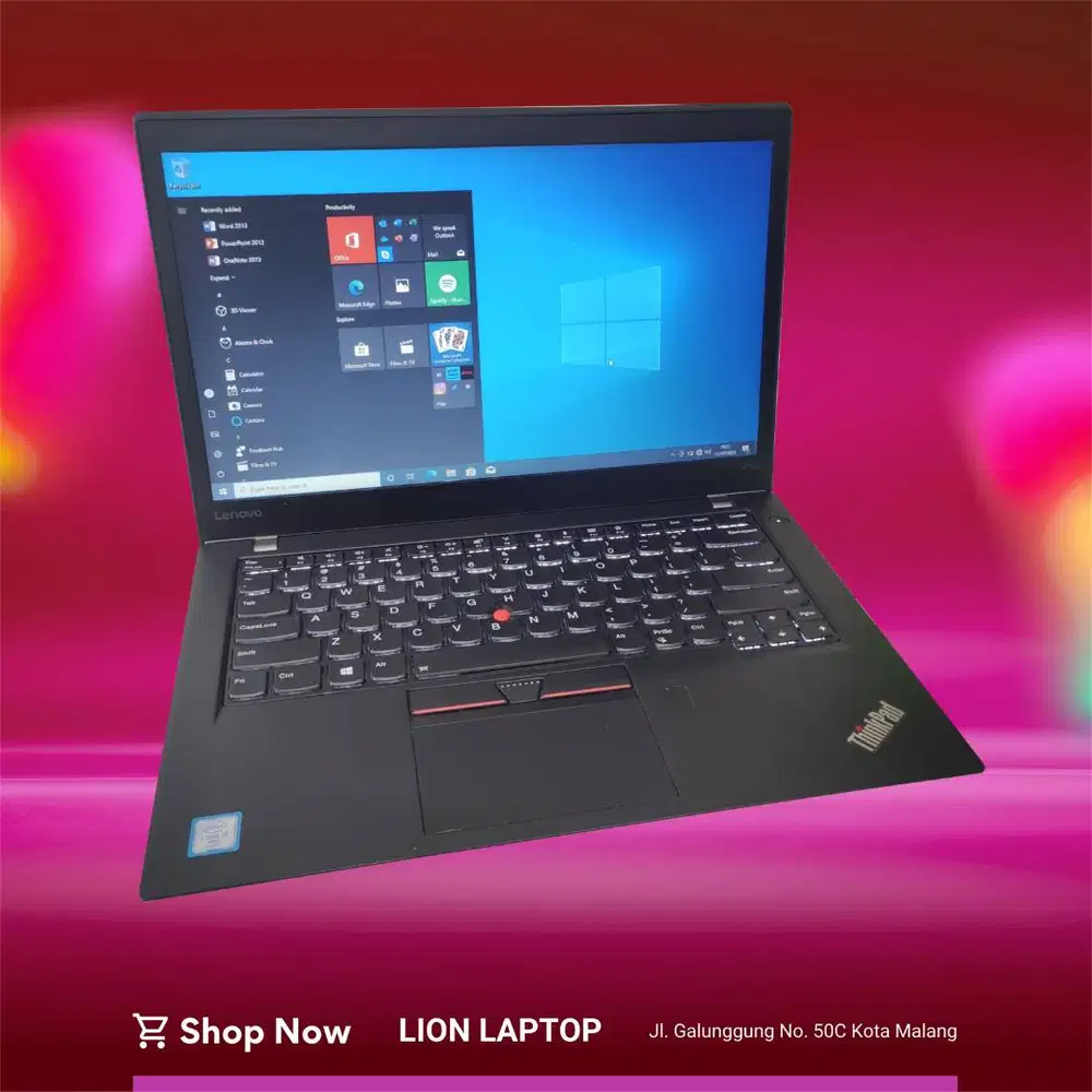 RAM 8GB SSD 256GB Core i7 SLIM Lenovo Thinkpad T470s [10|04]