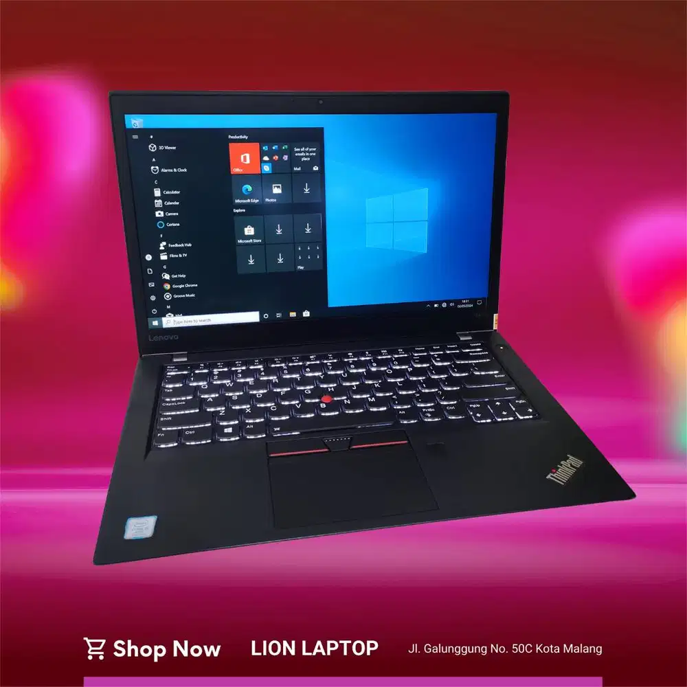 Core i5 Gen 7 RAM 8GB SLIM TOUCHSCREEN Lenovo Thinkpad T470s [10|04]