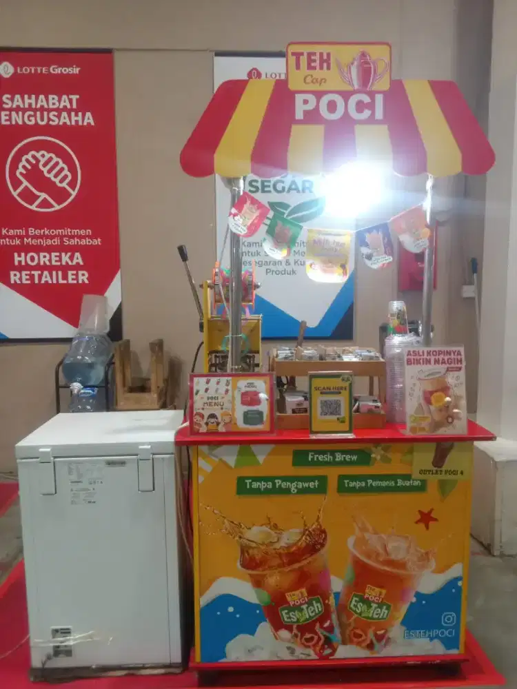 SPG Teh Poci untuk di Superindo Gaplek Pamulang