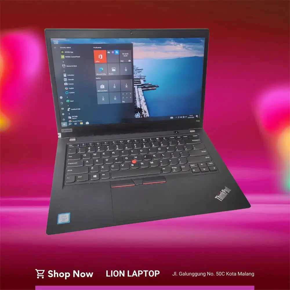 Double VGA NVIDIA Core i5 8/256 Slim Lenovo Thinkpad T490 [10|04]