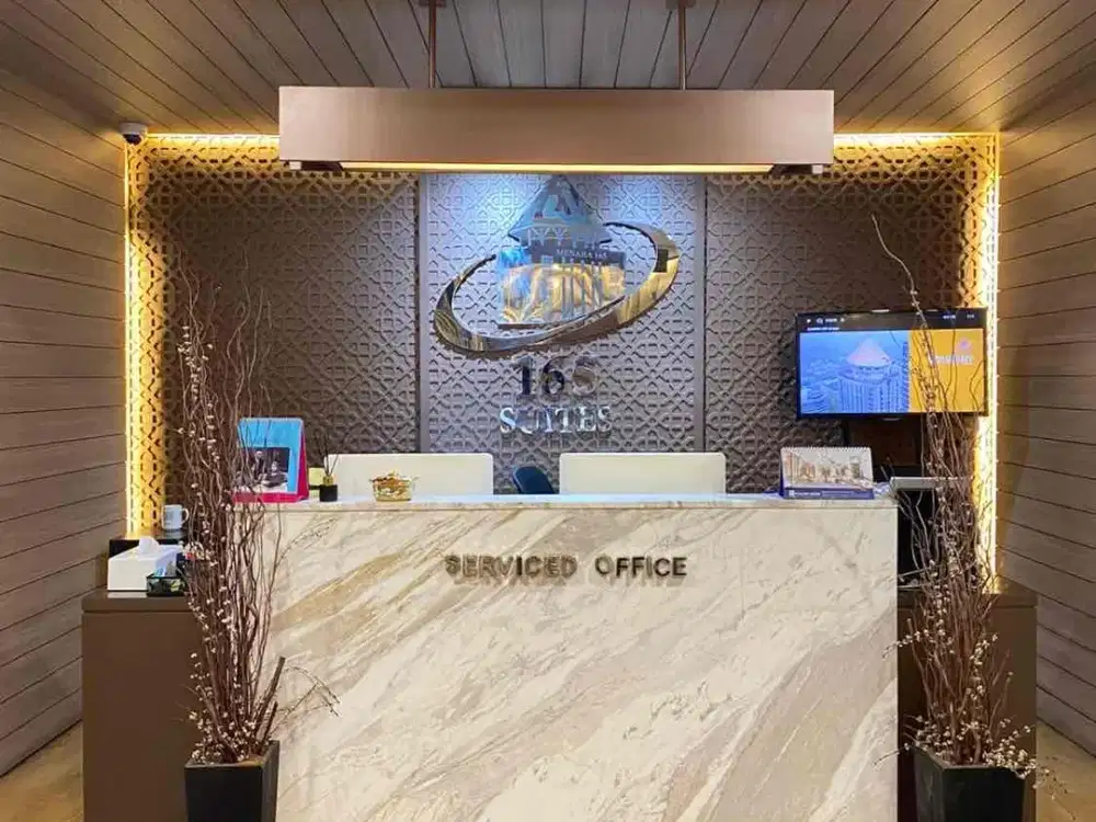 serviced office 165suite kapasitas 3 orang