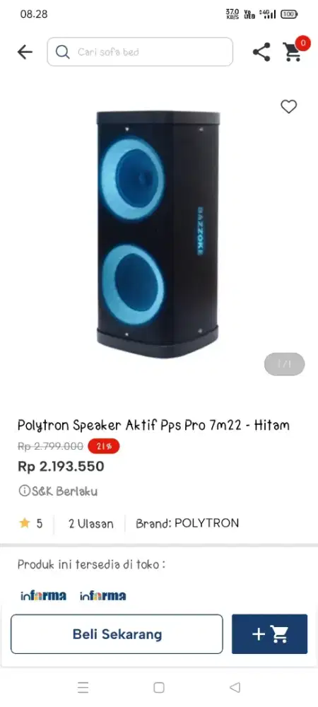 Promo speaker polytron