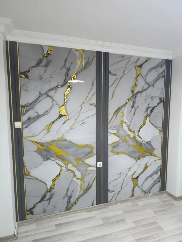Marmer Backdrop Interior Custom Lampung