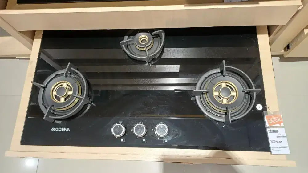 Kompor modena 3 tungku