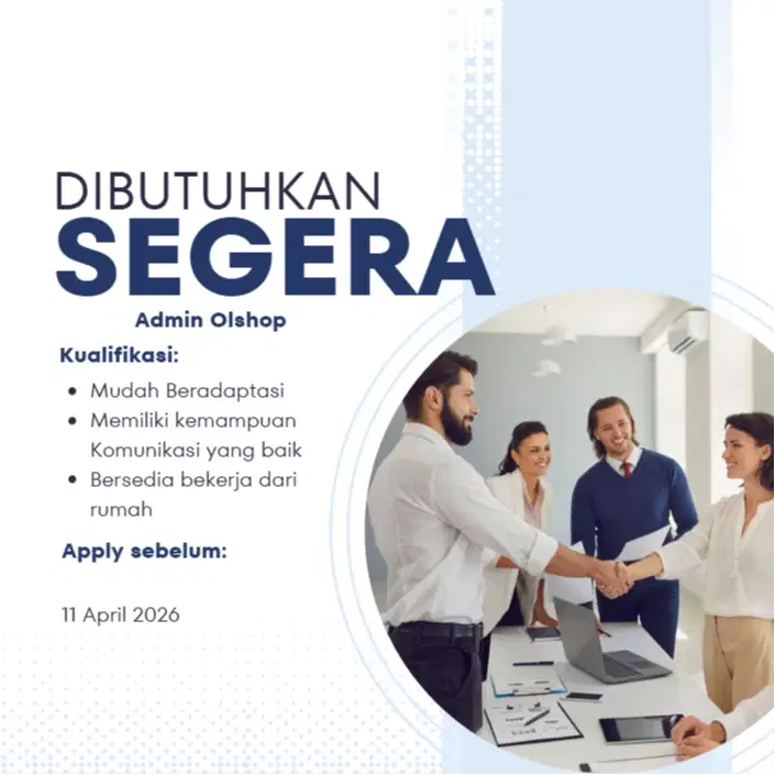 admin olshop dari rumah