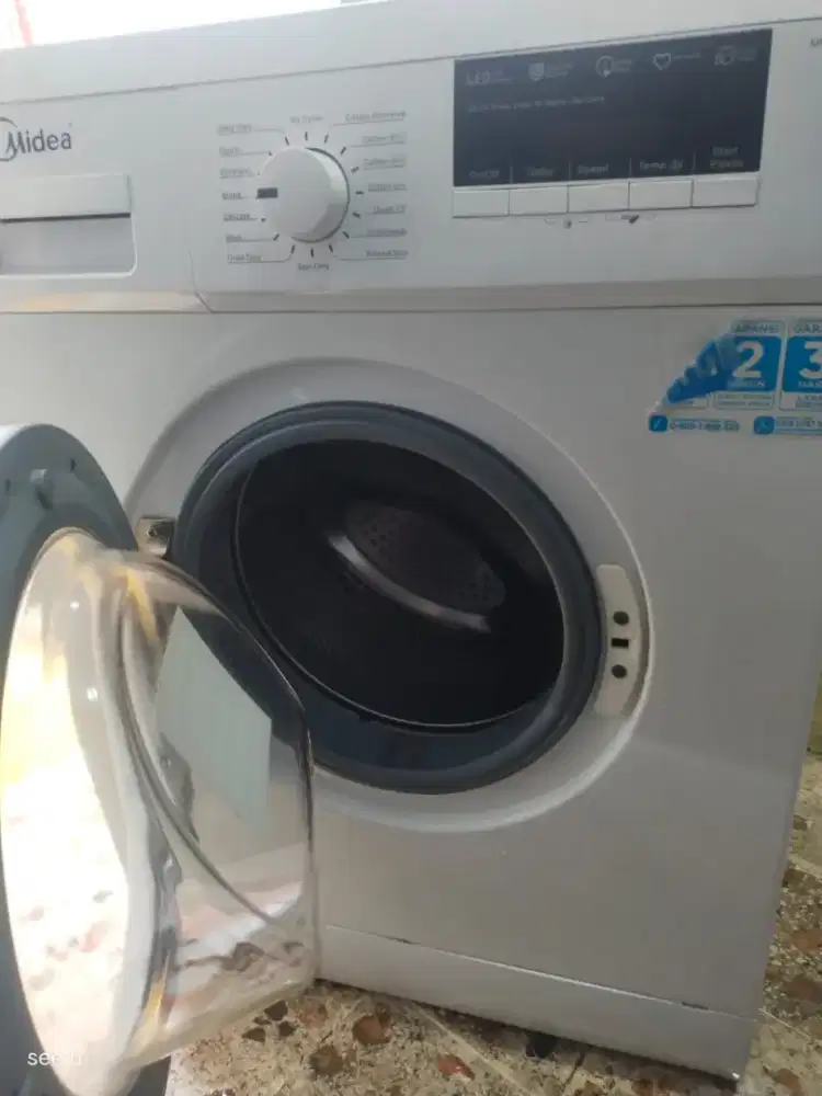 Mesin cuci midea front loading