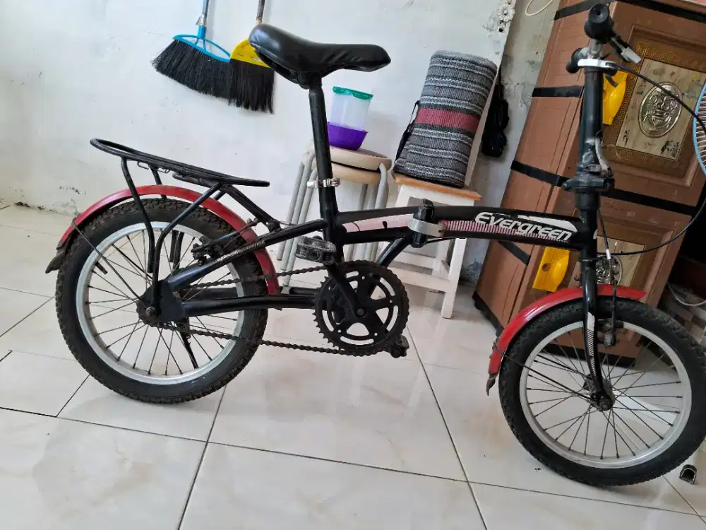 Sepeda lipat evergren 16inch