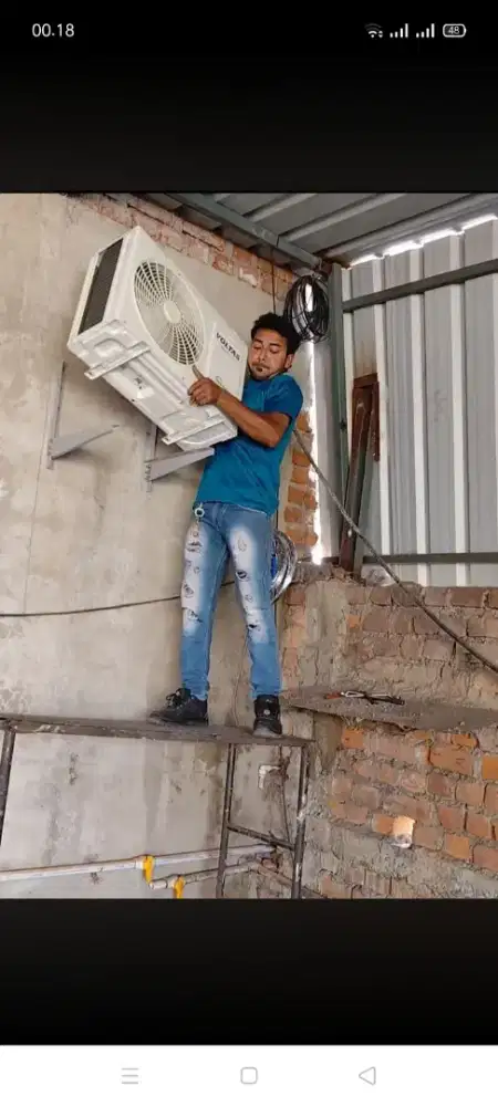 Servis AC kulkas mesin cuci kompa air dll