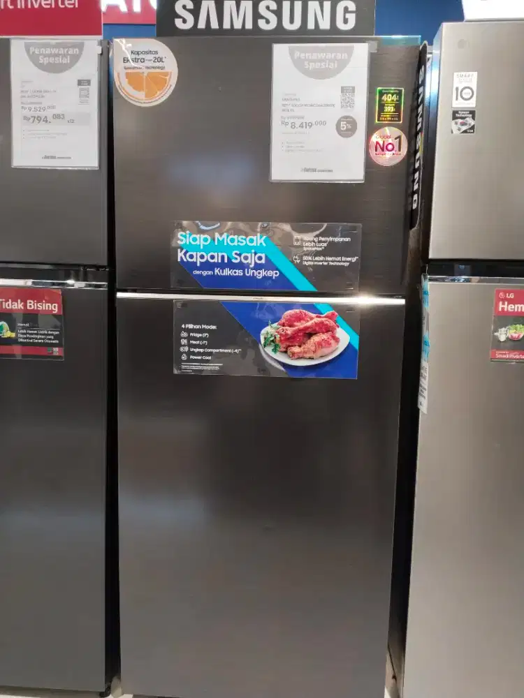 KULKAS SAMSUNG 2 PINTU 393LTR