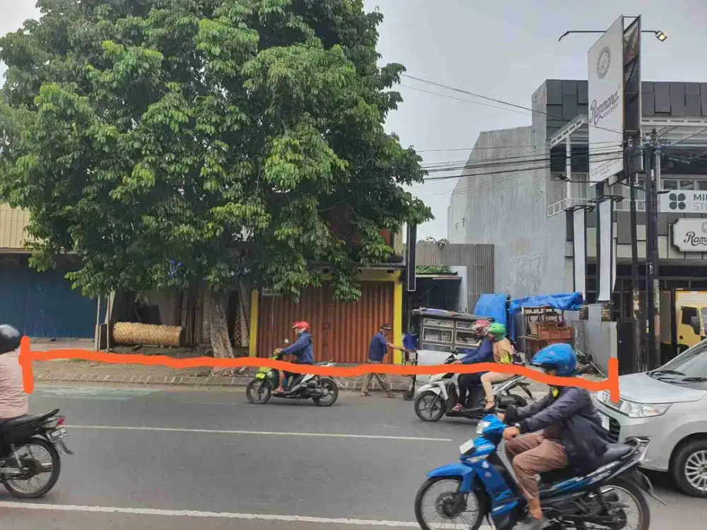 Tanah bonus bangunan Kombas dekat pasar Wage Purwokerto