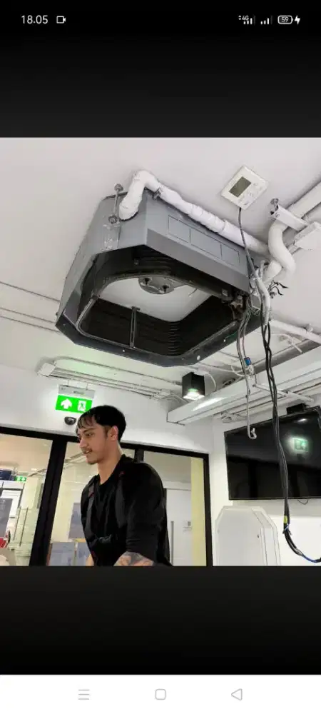 Servis AC kulkas mesin cuci kompa air dll bergaransi