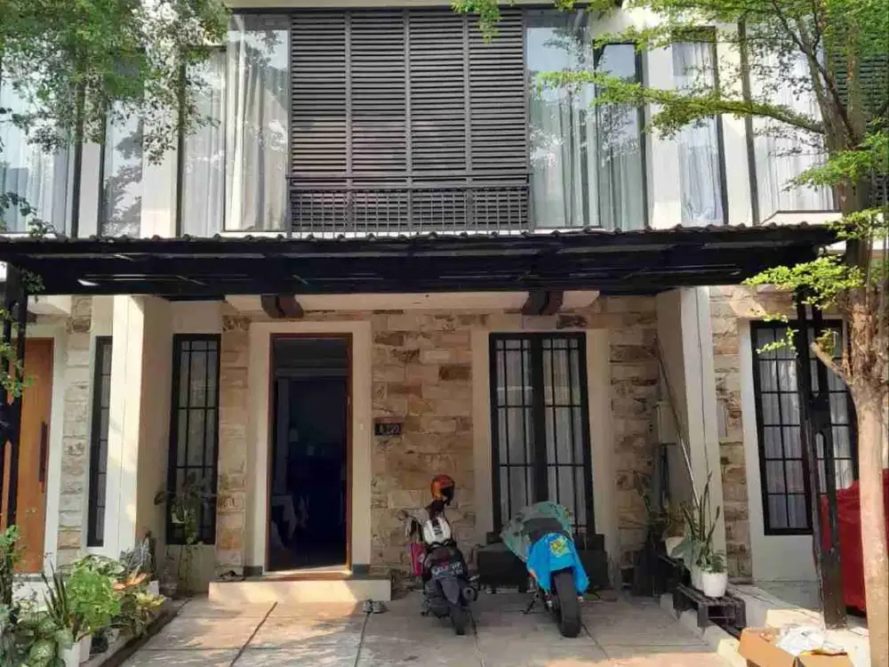 Dijual cepat rumah cluster semi furnish di Rempoa