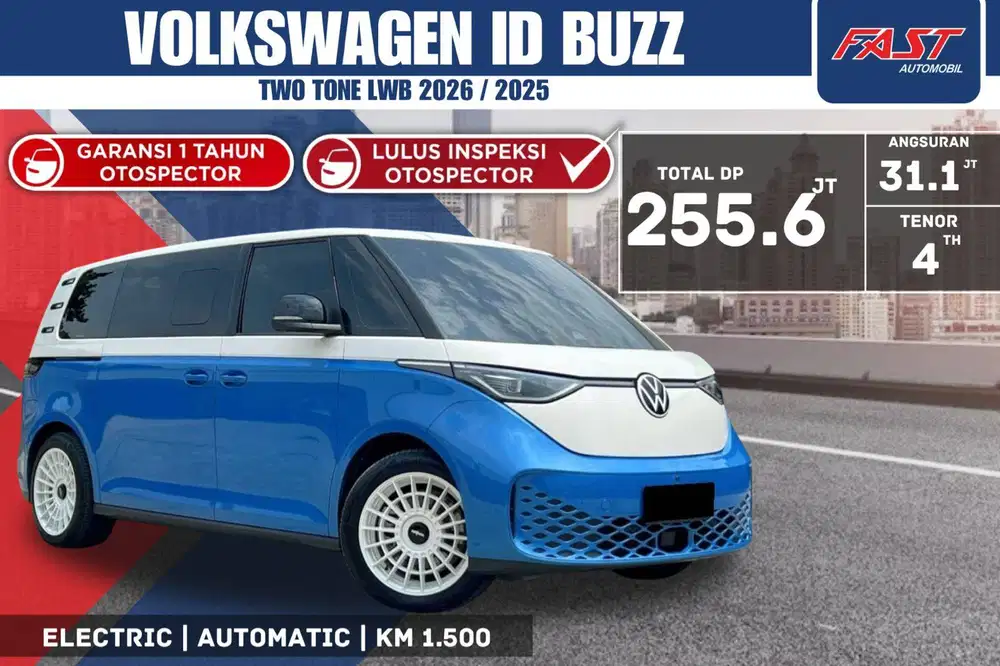 VOLKSWAGEN ID BUZZ LWB 2026 / 2025 TWO TONE ATPM LOW KM.1500