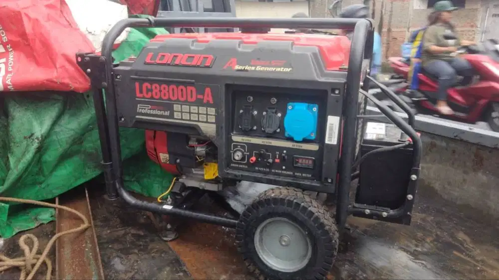 Jual Mesin Genset Loncin 6500WATT Kondisi Gress
