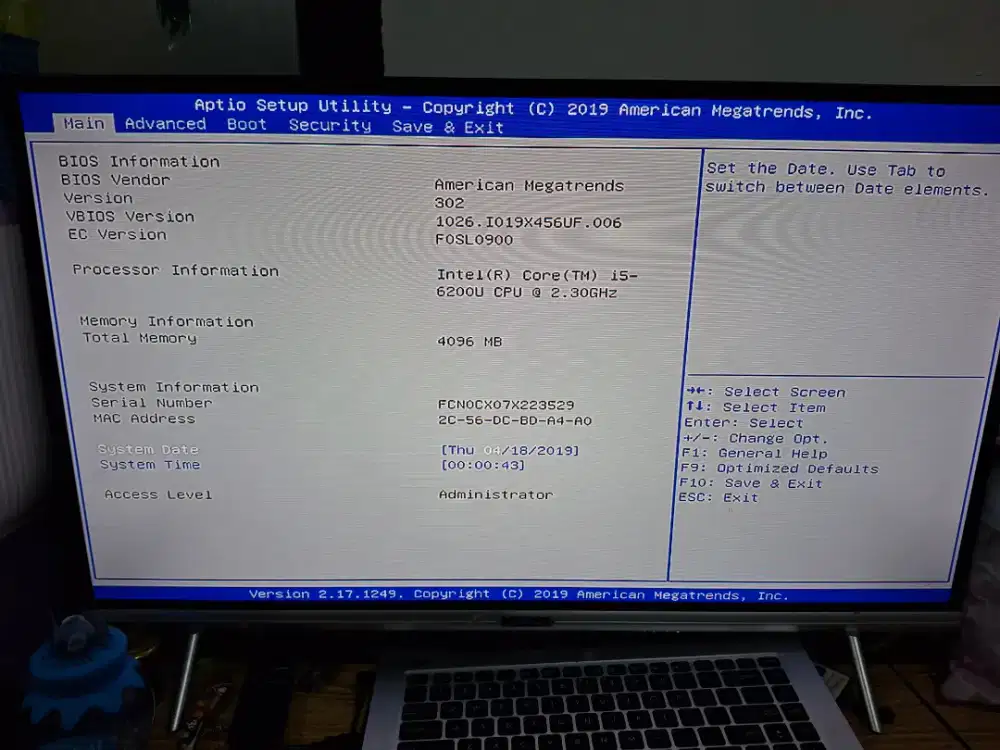 Motherboard asus a456u