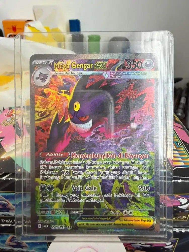 Pokemon Gengar Ex (Mega Impian)