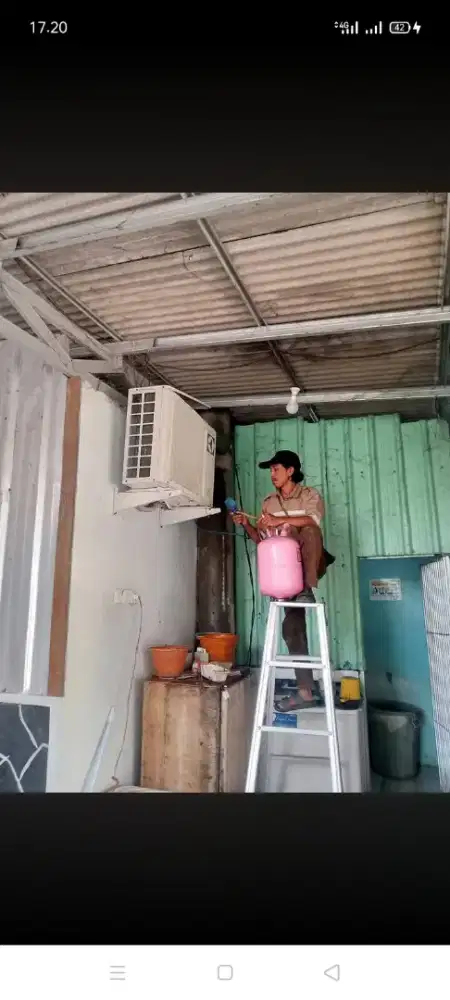 Jasa servis AC kulkas mesin cuci kompa air dll bergaransi