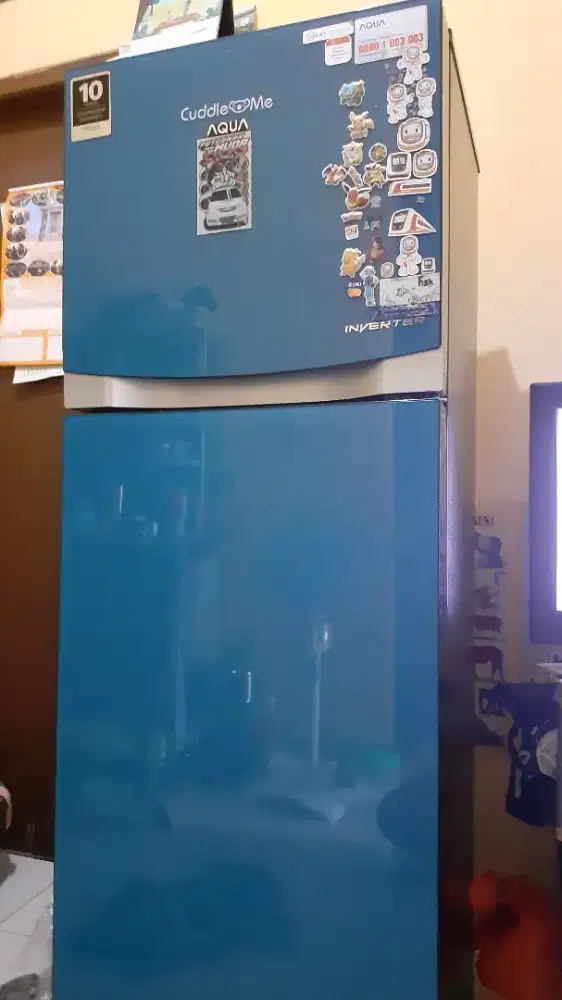 Kulkas aqua inverter tosca