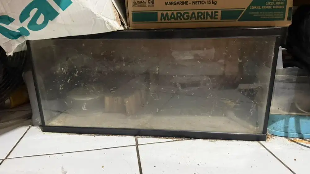 Aquarium hamster ikan reptile panjang 60cm