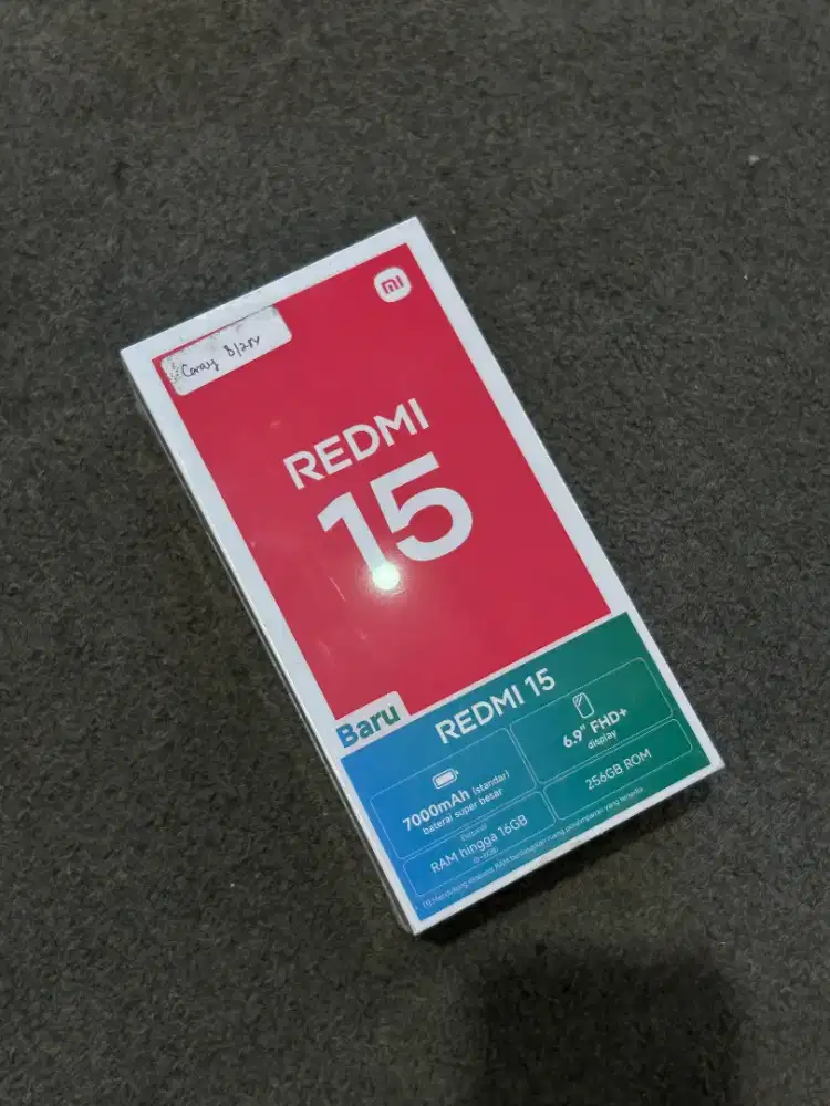 Redmi 15 8/256harga spesial bisa diantar
