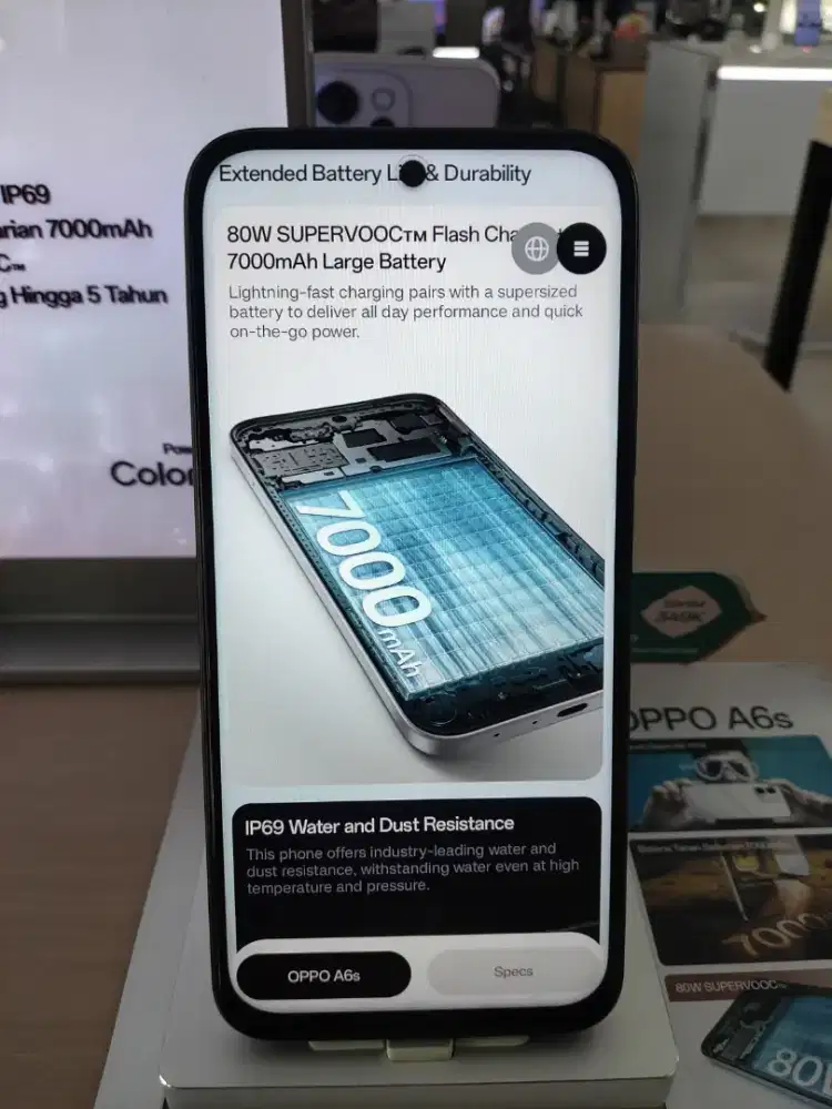 Cicilan Murah Tanpa DP Handphone OPPO A6s 4G 8/128GB