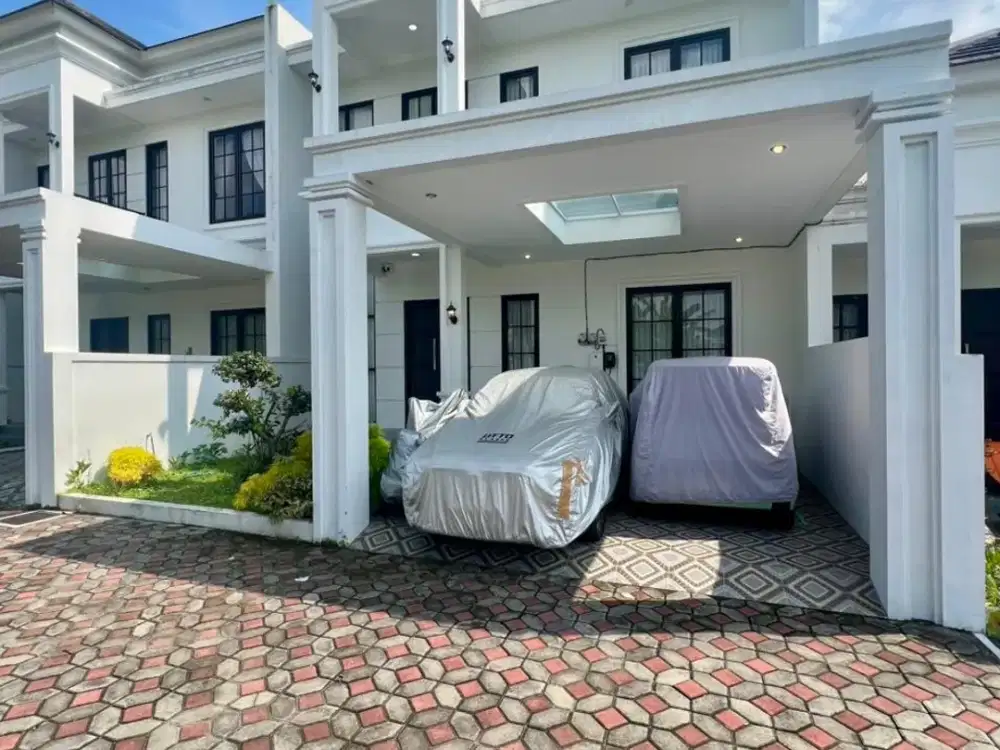 Rumah bagus kokoh di dalam perumahan nogotirto dalam ringroad barat tugu Jogja