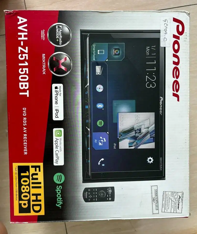 1 set sound system mobil