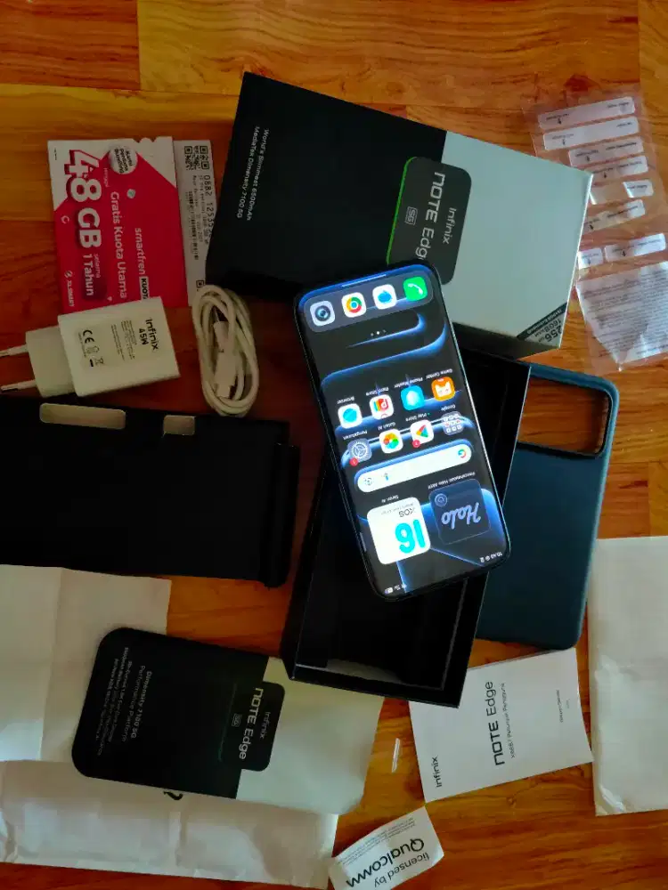 Di jual Infinix Note Edge Nominus fullset Sampe Kenota