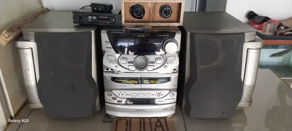 Jual aja nih compo merk kenwod xd - V919 pmpo 4000 W gede