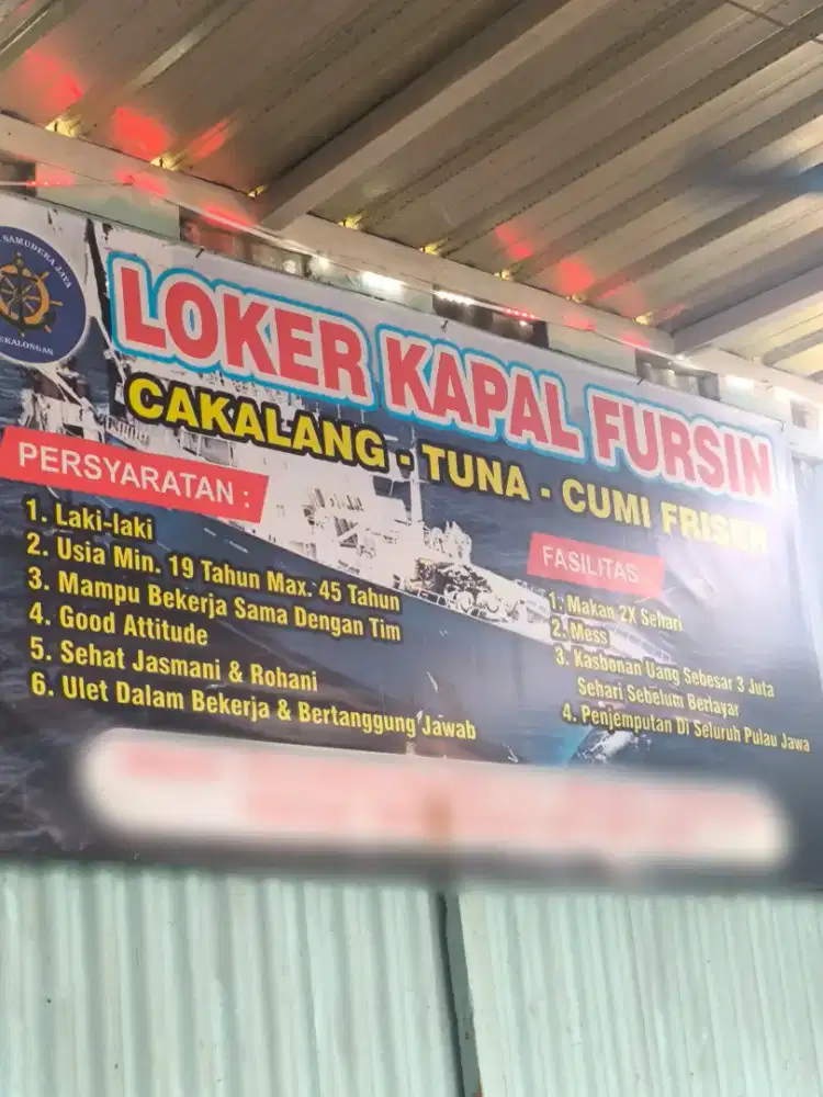 LOKER KAPAL CAKALANG RESMI PT
