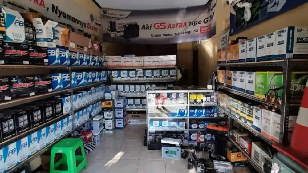 Aki accu Baru Garansi 1th Free Ongkir Sby Sda