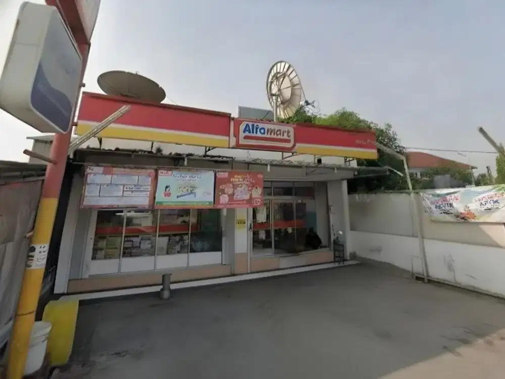 Ruko Alfamart Lengkong Karya BSD Serpong. Samping Binus School